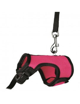 Soft harness with leash -...
